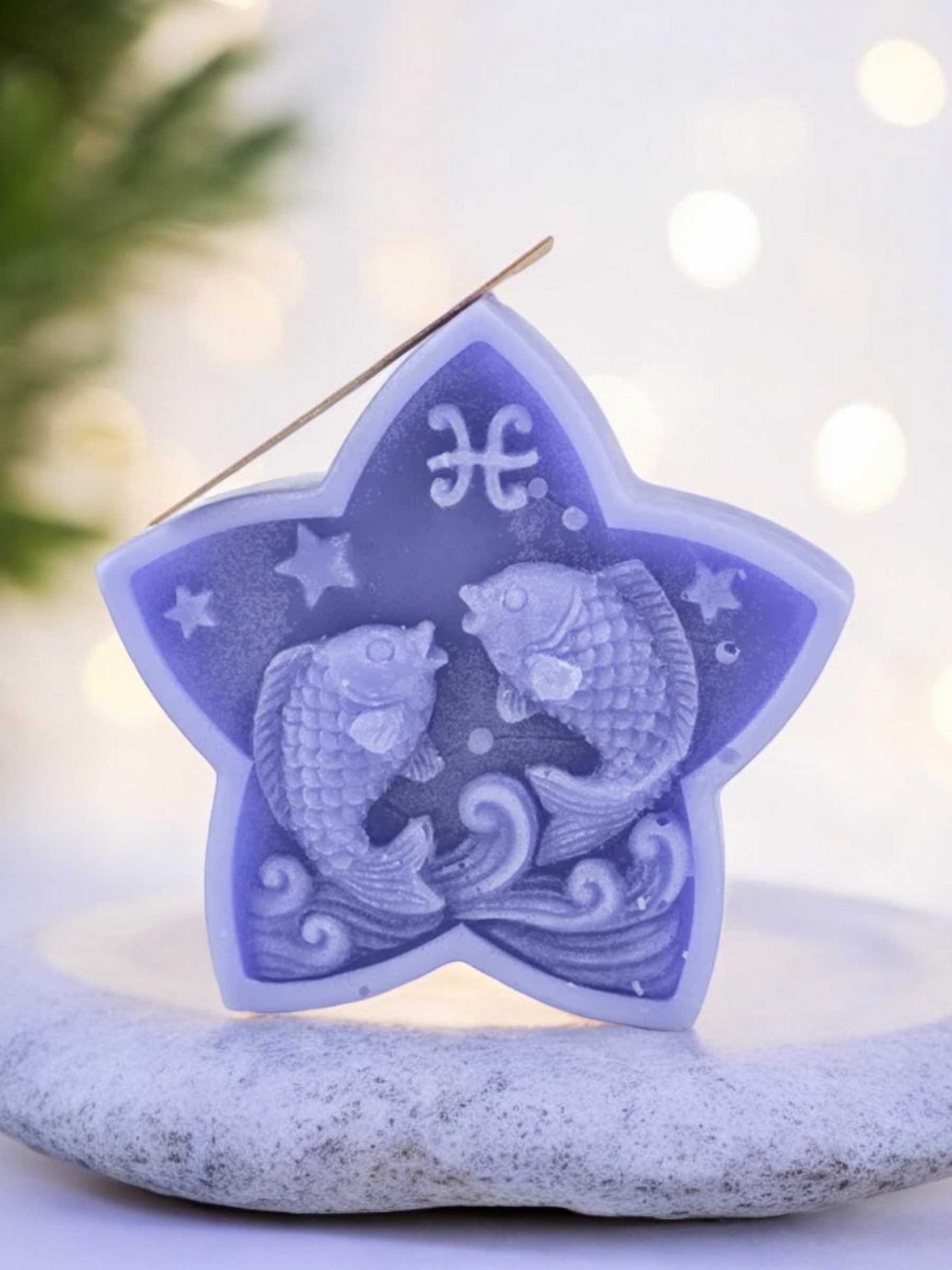 Unique Birthday Candles | Pisces | Barnyard River