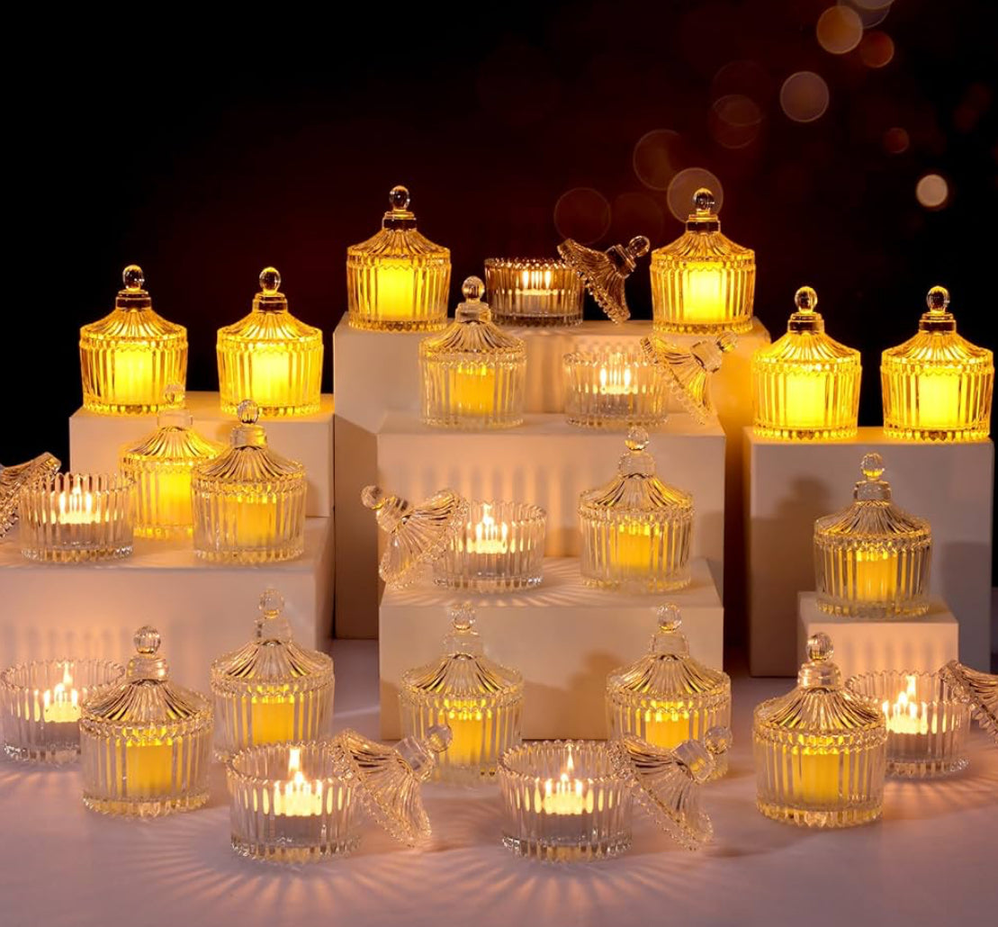 Bamboo Lid Candle Jars | Favors | Barnyard River