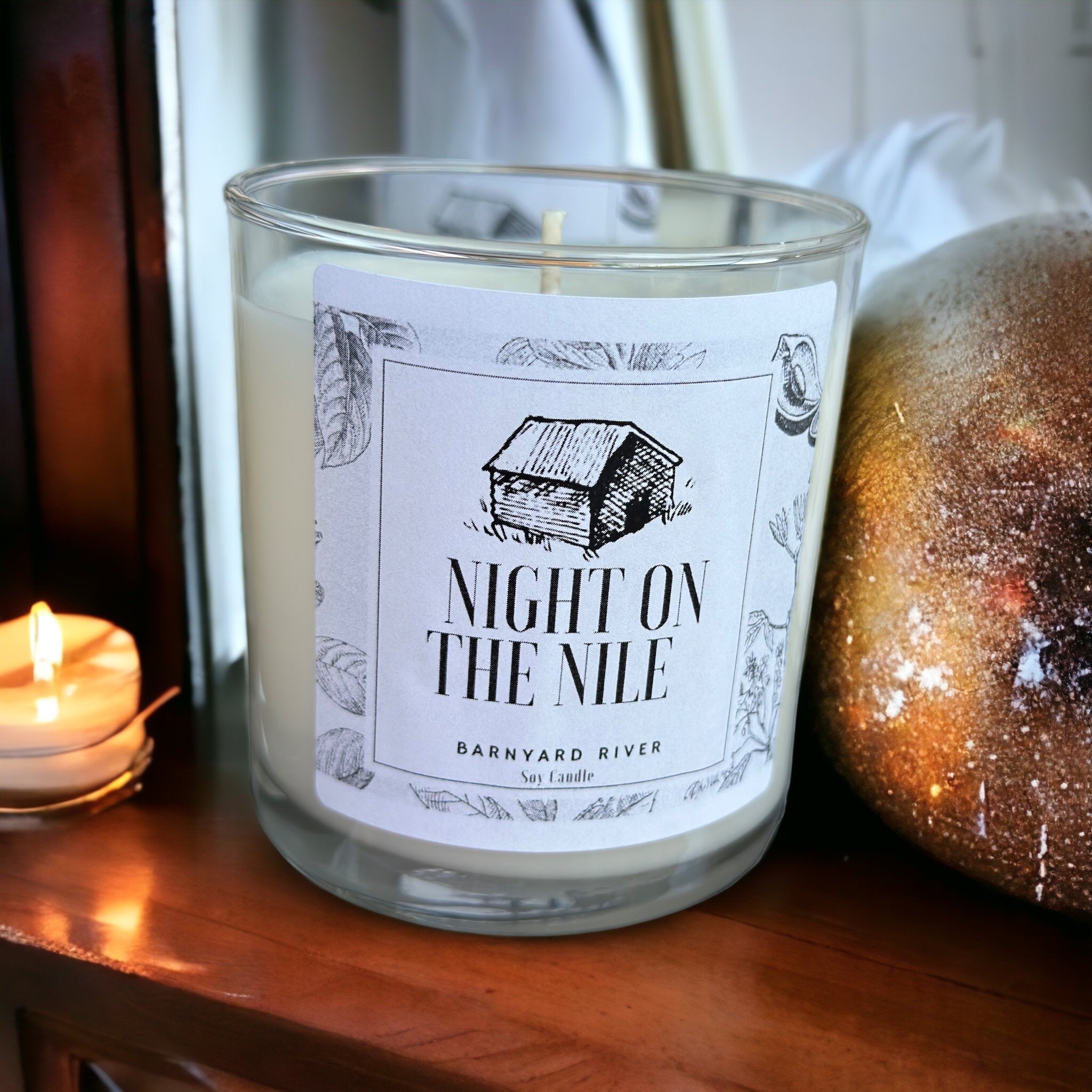 Jasmine Scented Candle | Night on the Nile | Barnyard River