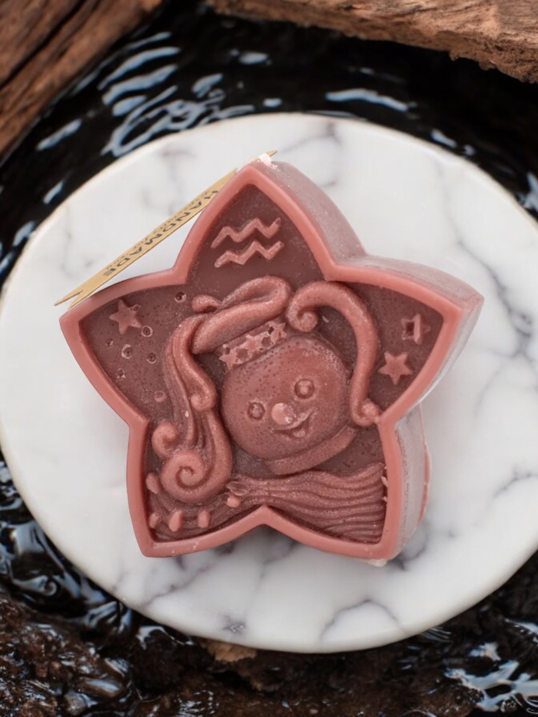 Fancy Birthday Candles | Aquarius | Barnyard River