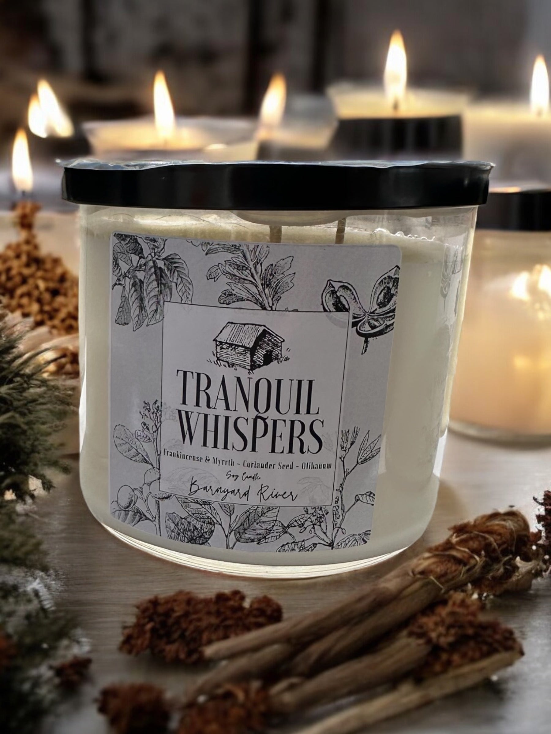 Best Candle For Calming | Tranquil Whispers | Barnyard River
