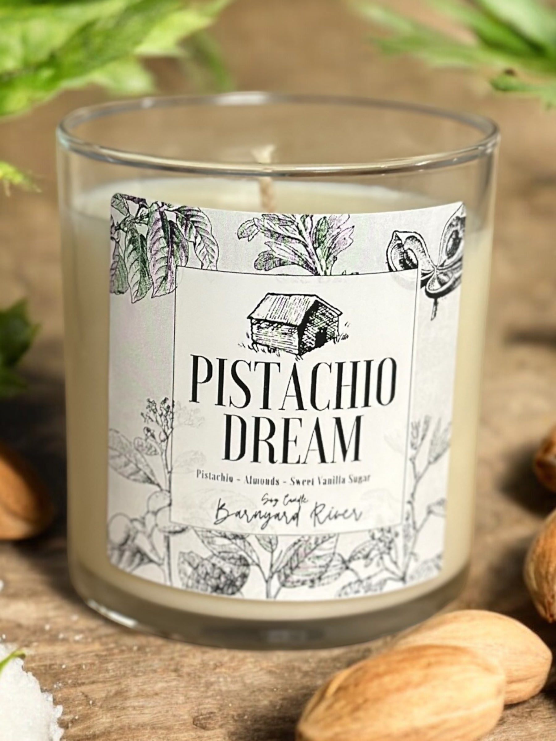 Pistachio Scented Candle | Pistachio Dream | Barnyard River