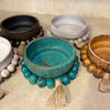 Beaded Farm Bowl