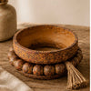 Beaded Farm Bowl