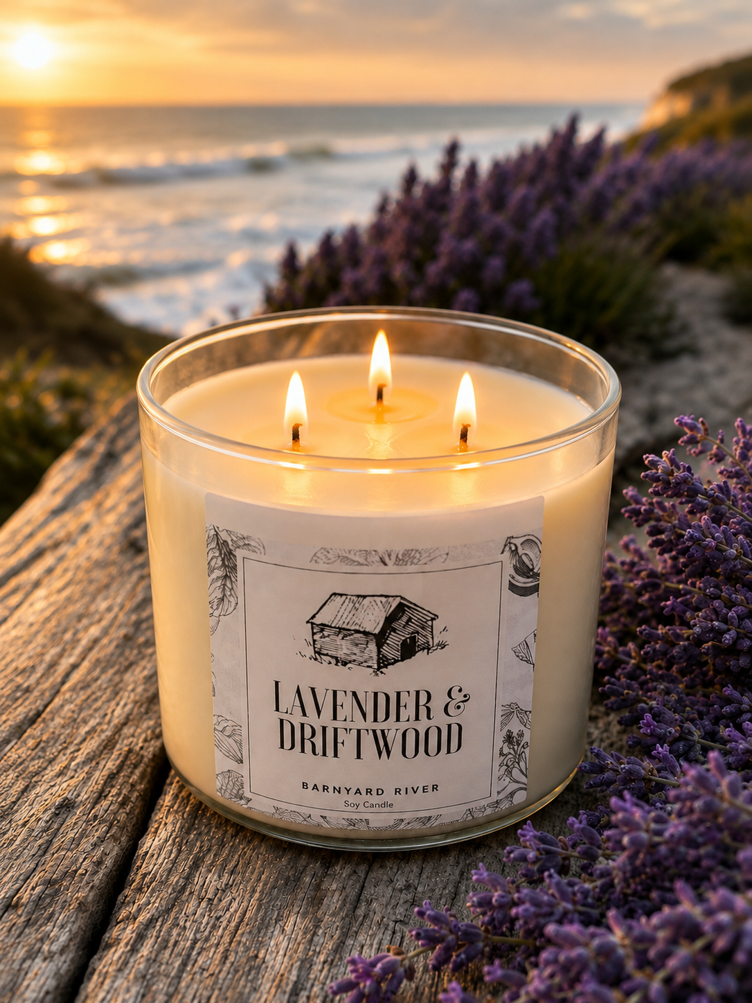 Lavender & Driftwood