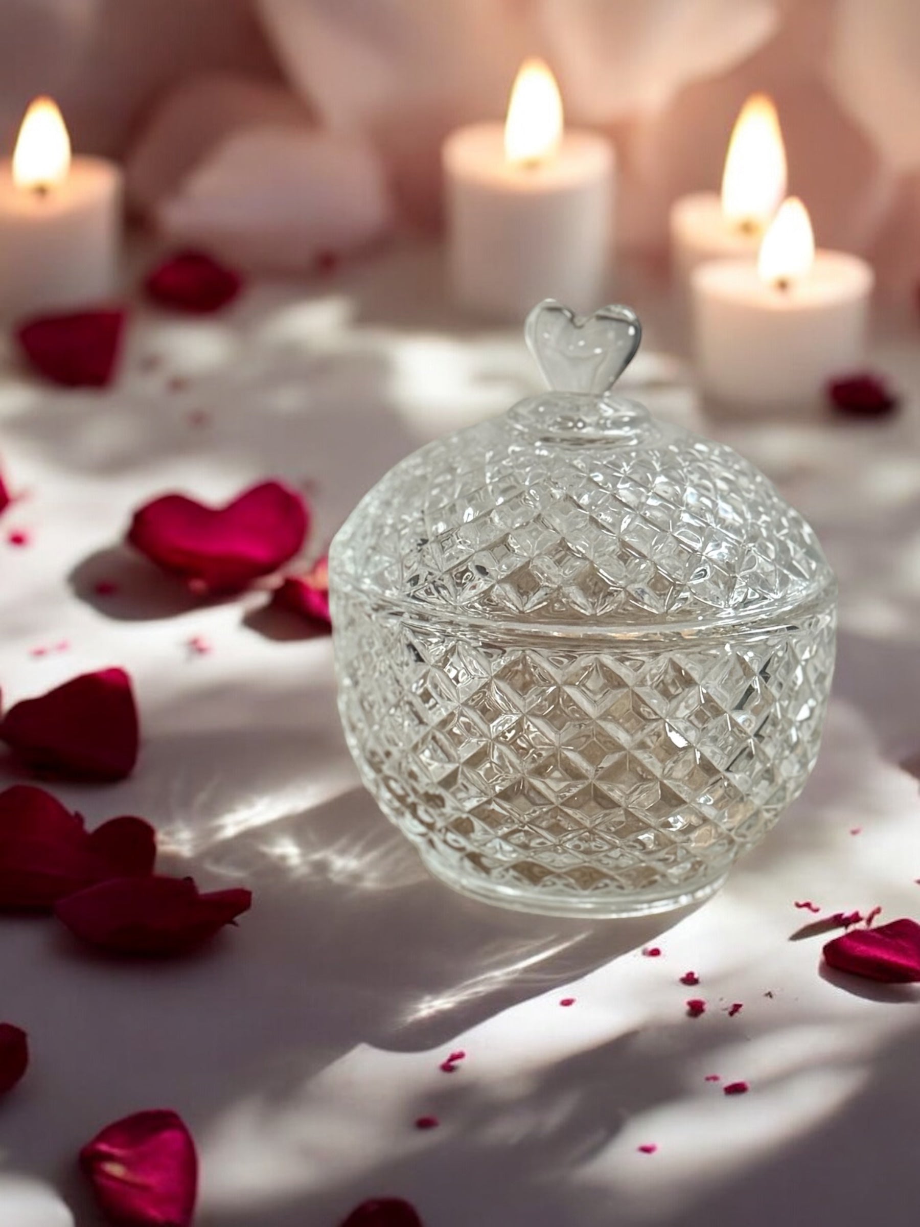 Crystal Jar With Lid | Crystal Clear | Barnyard River