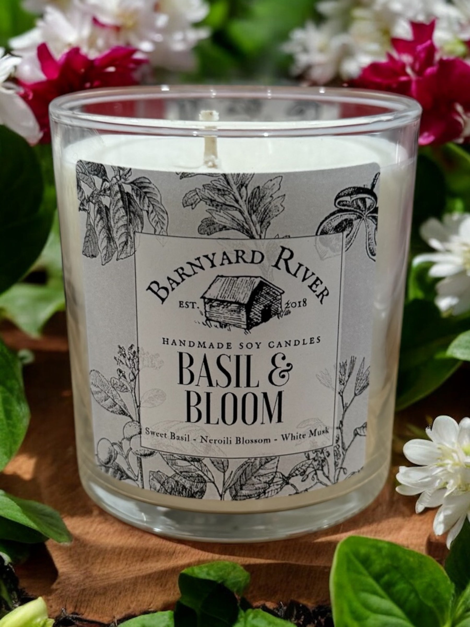 Best Fragrance Candles | Basil & Bloom | Barnyard River