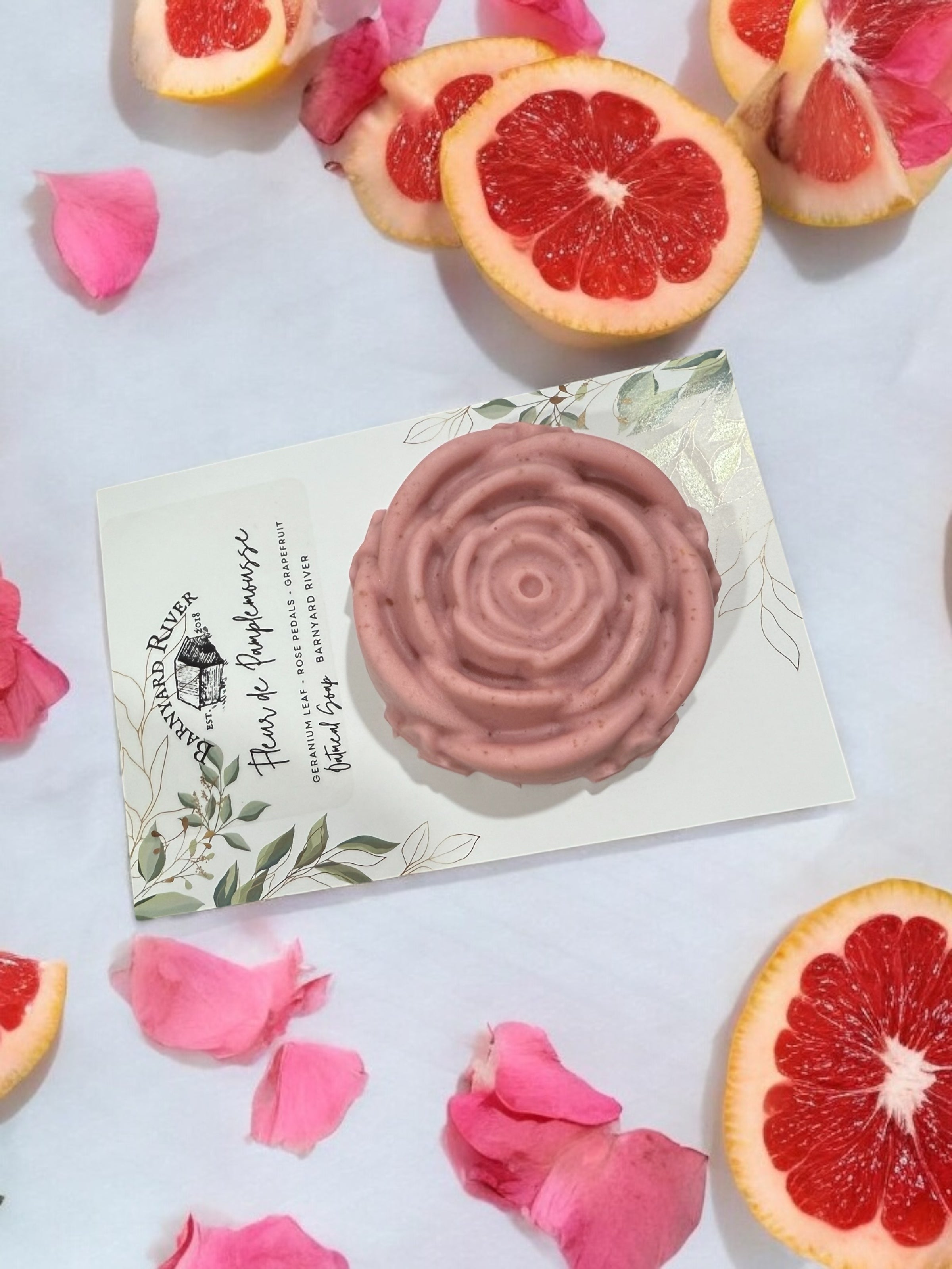 Oatmeal Soap Bar | Fleur de Pamplemousse | Barnyard River