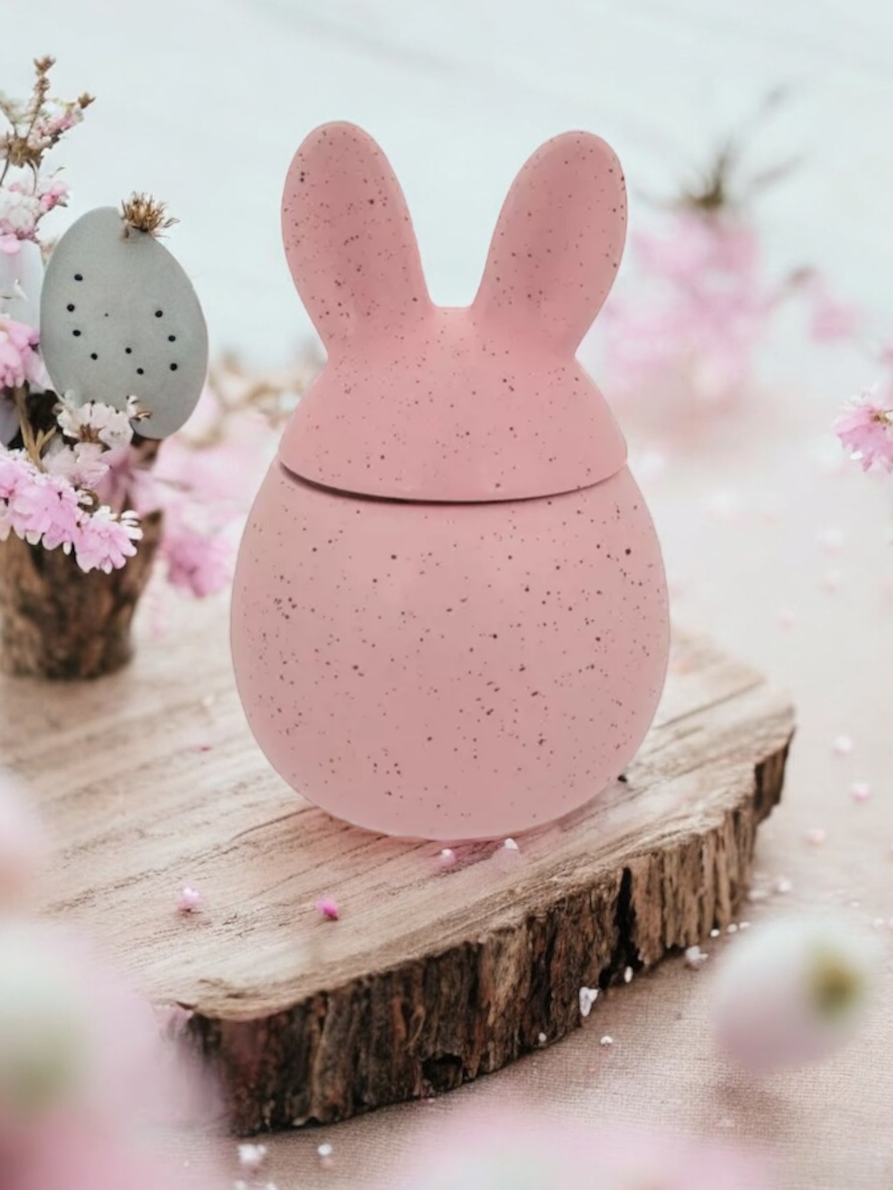 Ceramic Bunny Jar | Bunny Love 🐰♥️ | Barnyard River