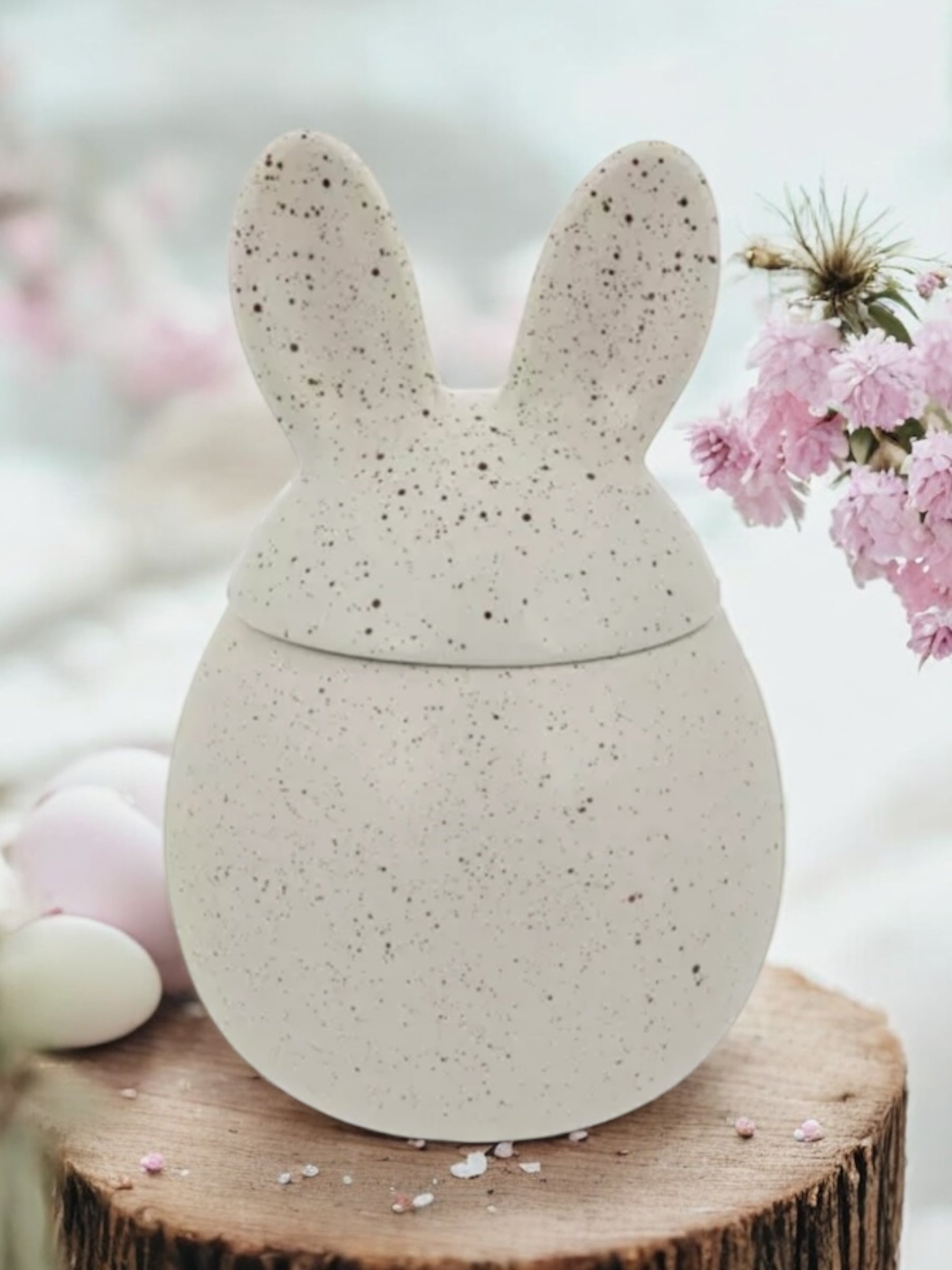 Ceramic Bunny Jar | Bunny Love 🐰♥️ | Barnyard River