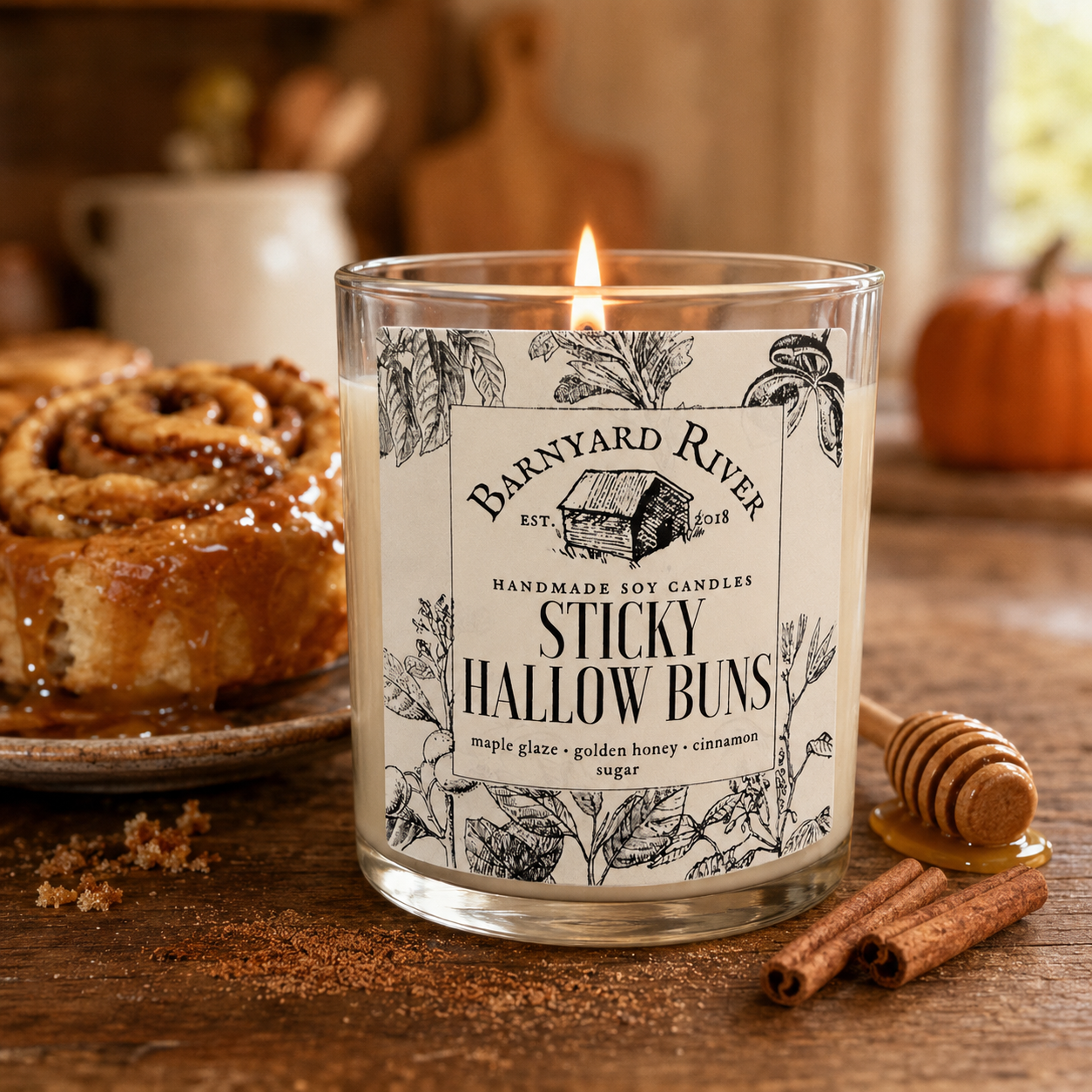 Sticky Hallow Buns