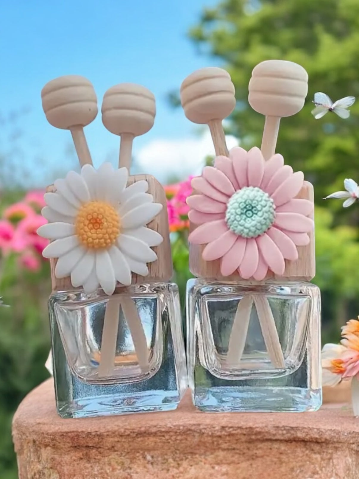 Air Freshener Diffuser For Car | Daisy Car Diffuser | Barnyard River