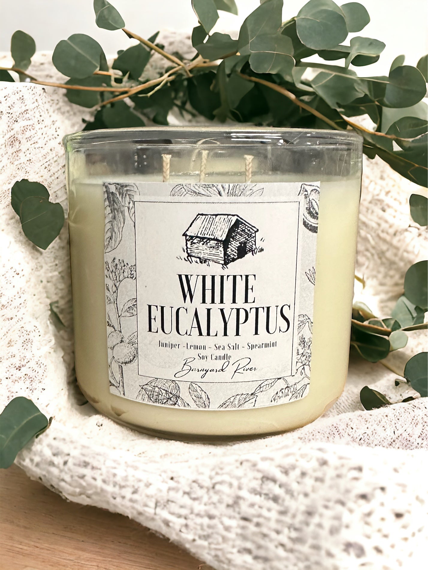 Candles With Eucalyptus | White Eucalyptus | Barnyard River
